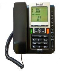 Beetel M71GREYBLACK Corded Landline Phone Black