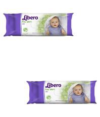 Libero White Baby Wipes - Pack of 2