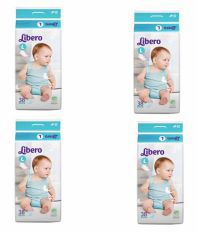 Libero 38 Diapers- Large pack of 4