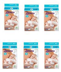 Libero White Regular Diaper - Pack of 6