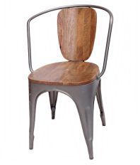 Dezaro Brown Wooden Chair