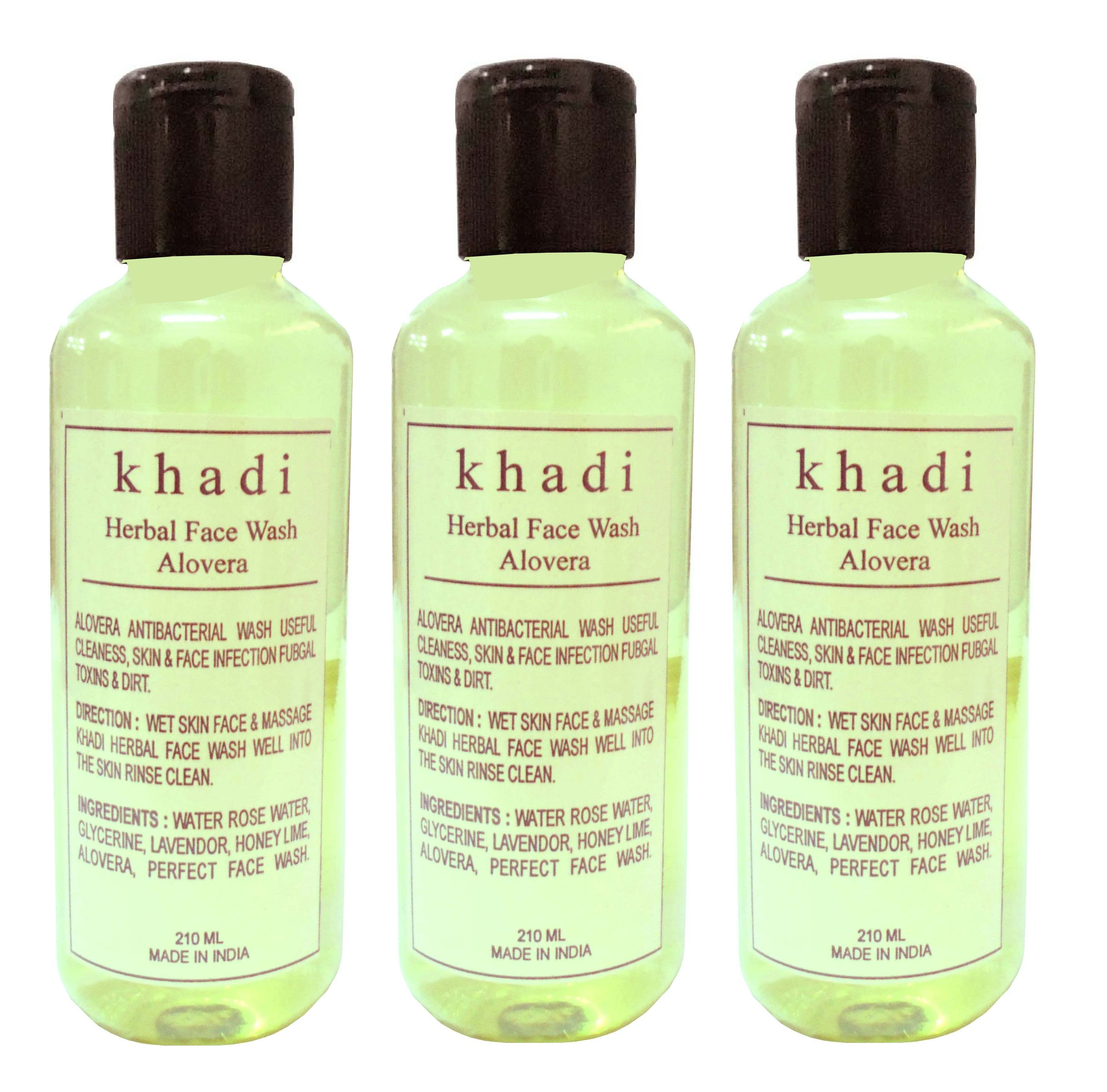 Khadi herbal Aloevera face wash 630ml Buy Khadi herbal Aloevera face