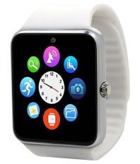 Whitecherry iTime Smartwatch (White Strap) 