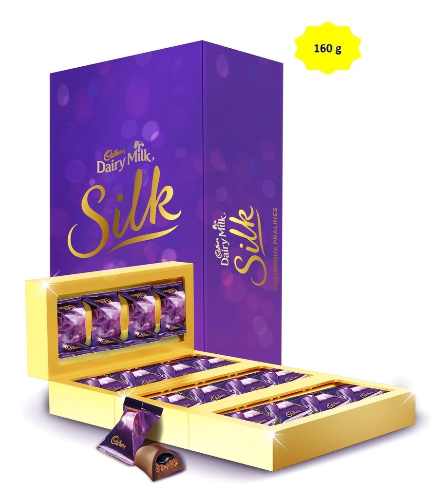 Cadbury Dairy Milk Silk Milk Chocolate Praline Gm Gift Pack Buy