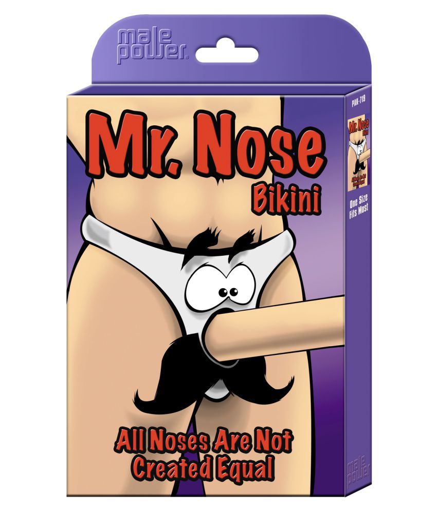 Malepower Mr Nose Bikini For Men Black Free Size Imported From United