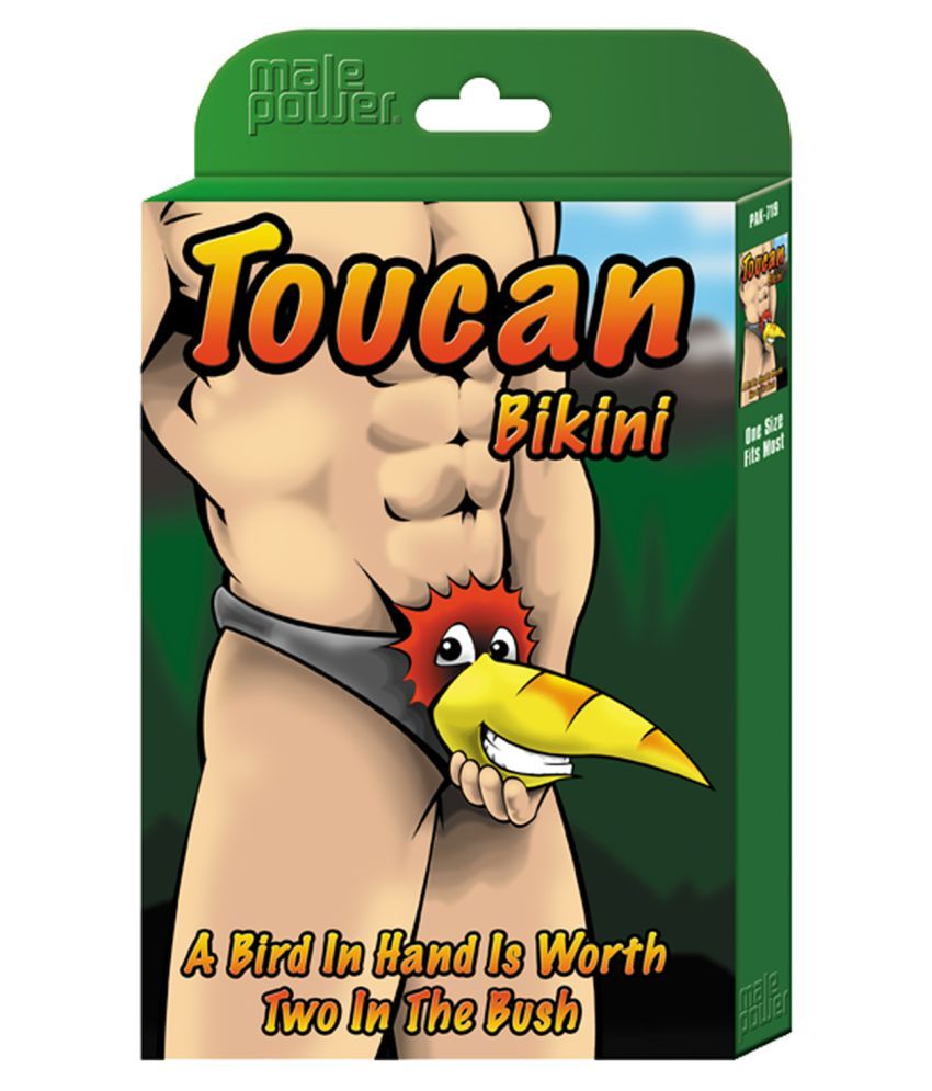 Malepower Toucan Bikini For Men Free Size Imported From United States