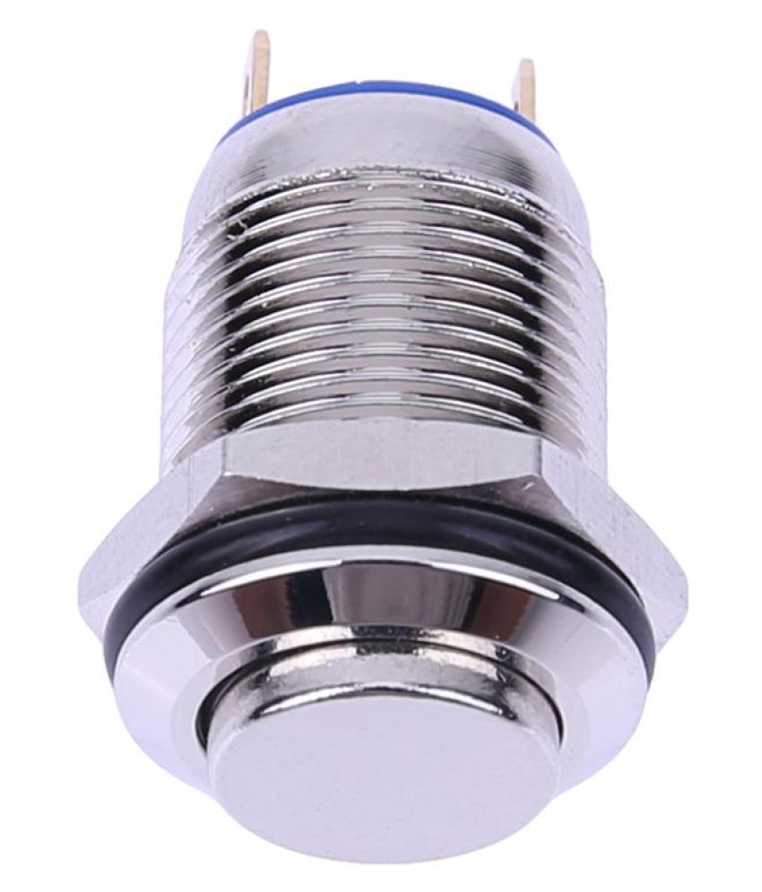 Mm Waterproof High Top Momentary Metal On Off Push Button Switch Buy