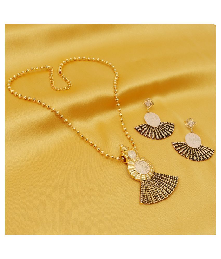 Sukkhi Alloy Pink Collar Traditional Kt Gold Plated Necklaces Set