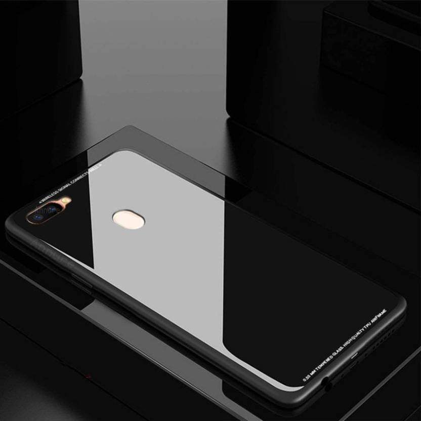 Realme U1 Mirror Back Covers Doyen Creations Black 360 Luxurious