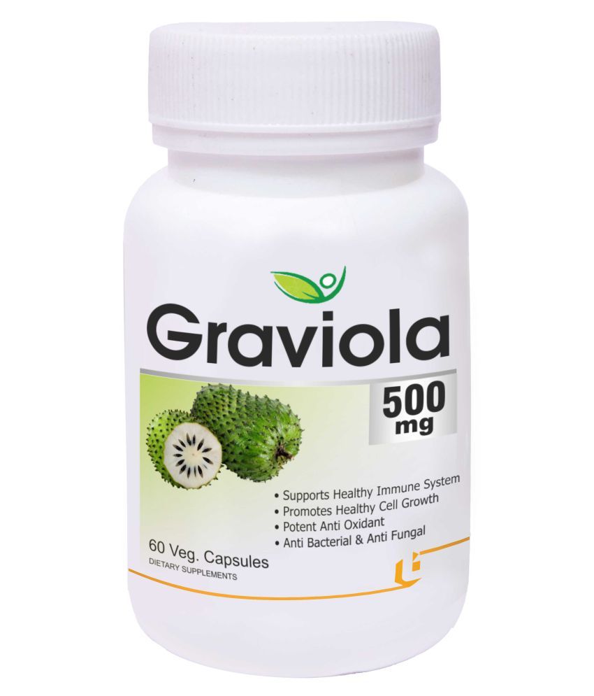 Biotrex Graviola 500mg Veg Capsule 60 No S Buy Biotrex Graviola