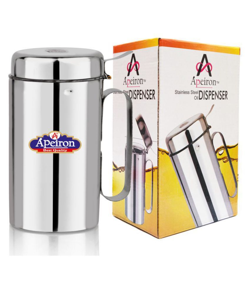 Apeiron Steel Oil Container Dispenser Set Of Ml Buy Online At