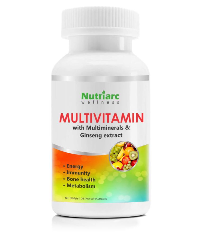 Nutriarc Wellness Multivitamin Multiminerals Tablets With Ginseng