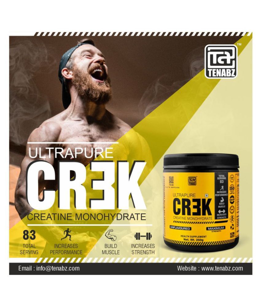 Tenabz Ultrapure Cr K Creatine Monohydrate Unflavoured Gm Buy