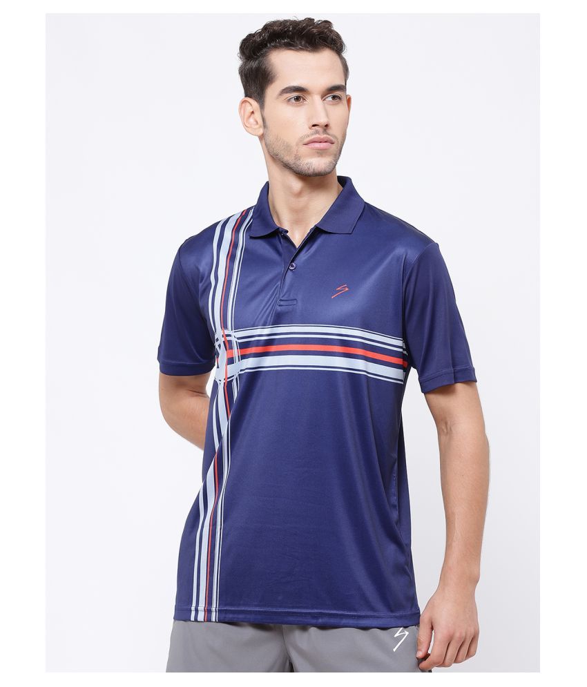 Sg Blue Polyester Polo T Shirt Buy Sg Blue Polyester Polo T Shirt