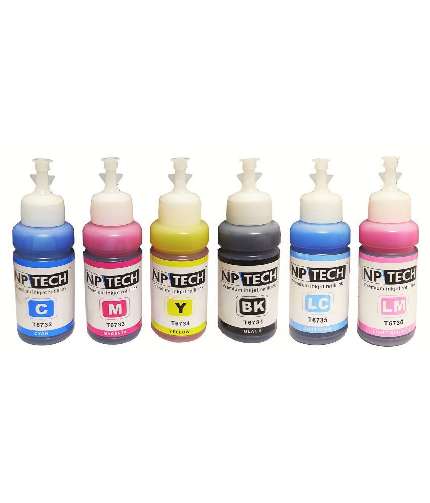 Np Tech Refill Epson Multicolor Pack Of Ink Bottle For Compatible