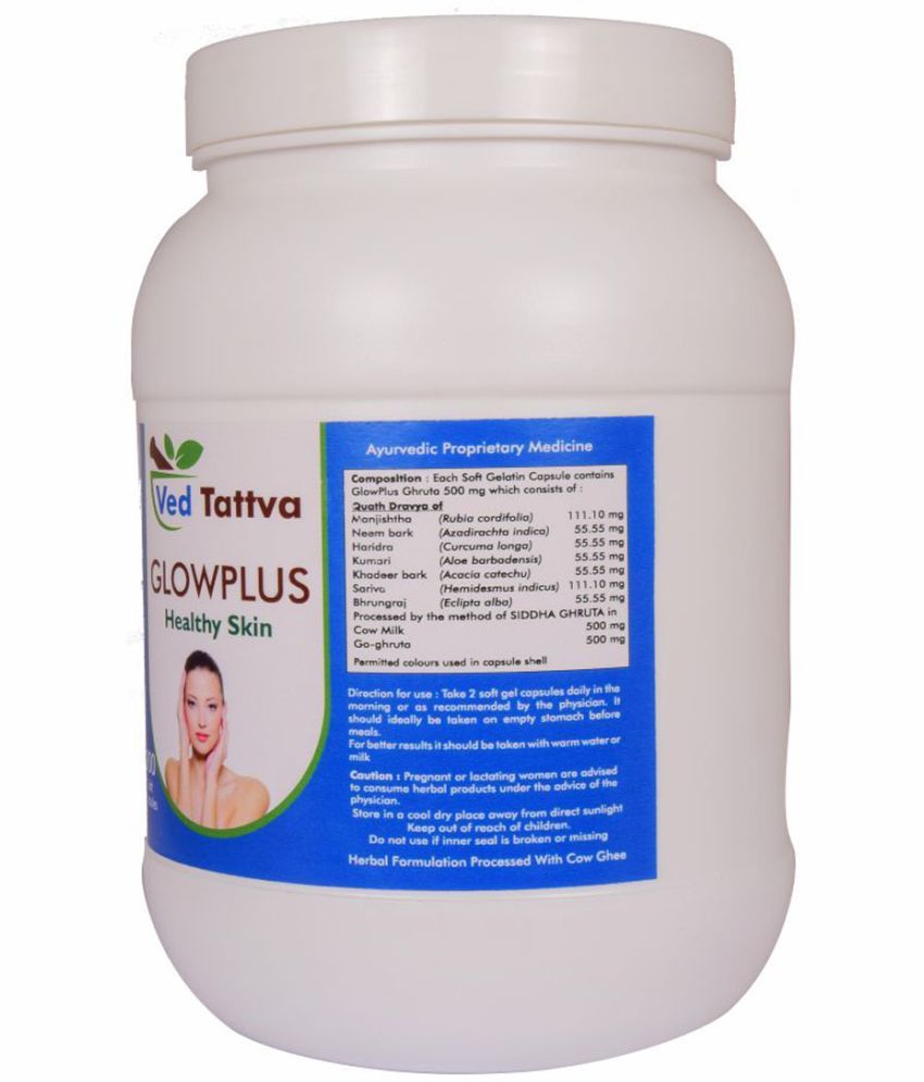 Ved Tattva Glow Plus Capsule No S Pack Of Buy Ved Tattva Glow