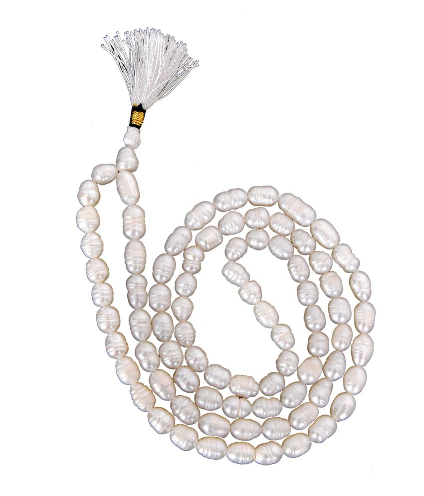 White moti mala Sale