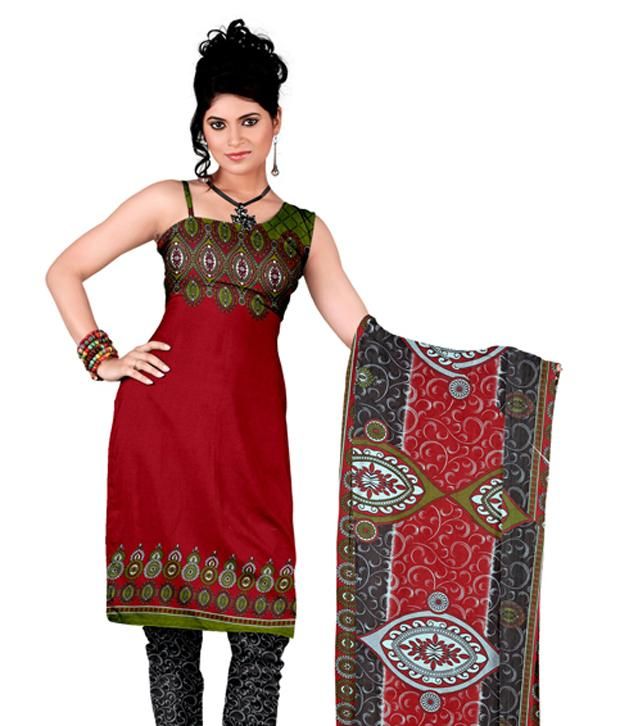 Mamta Boutique Multi Others Unstitched Dress Material - Buy Mamta ...