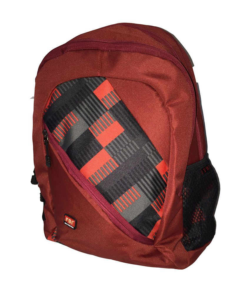     			Fabco Red Polyester 35 Ltrs School Bag