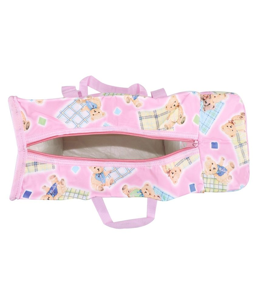 Ole Baby Premium Teddy Diaper Bag With Warmer Pink Buy Ole Baby