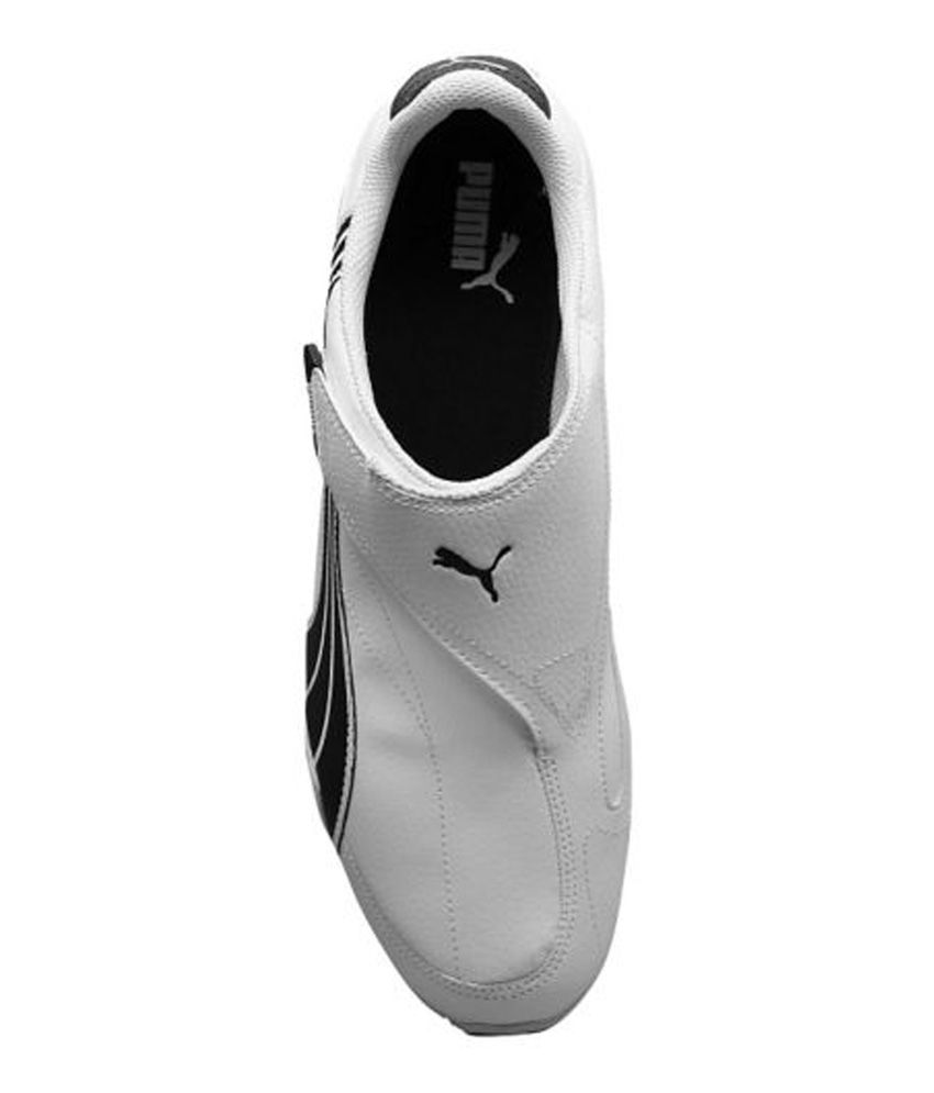 Puma White Synthetic Leather Velcro Sneaker Shoes - Buy Puma White  Synthetic Leather Velcro Sneaker Shoes Online at Best Prices in India on  Snapdeal