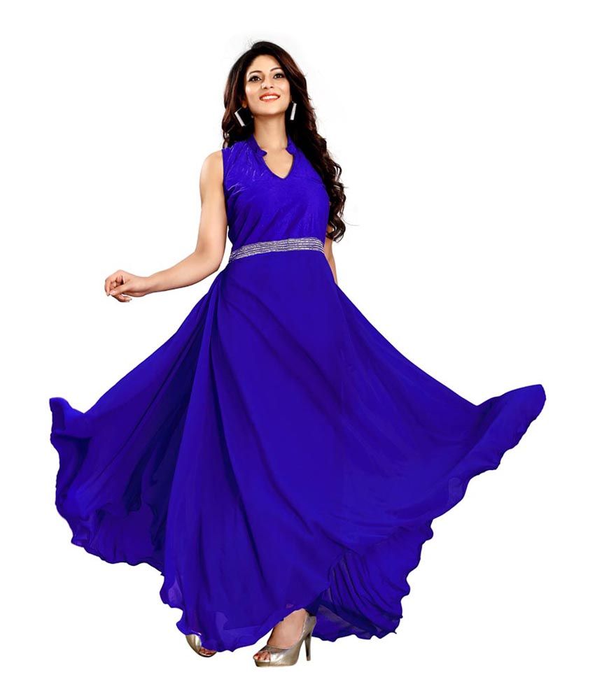 georgette gowns online india