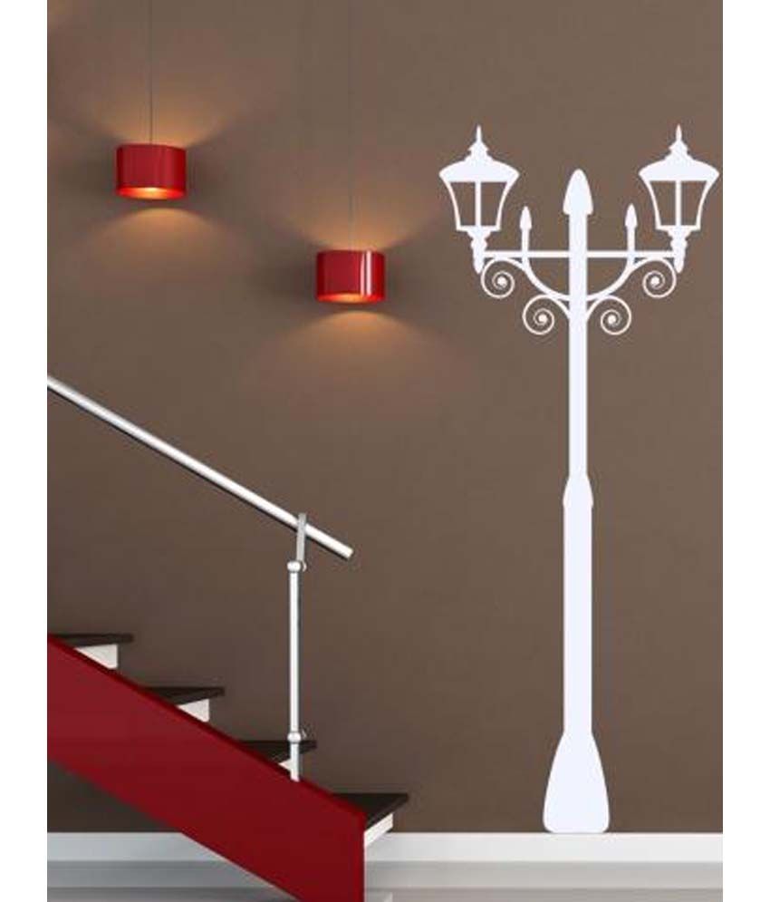 Wallmantra Lamp Post Wall Decor Wall Sticker Buy Wallmantra Lamp Post