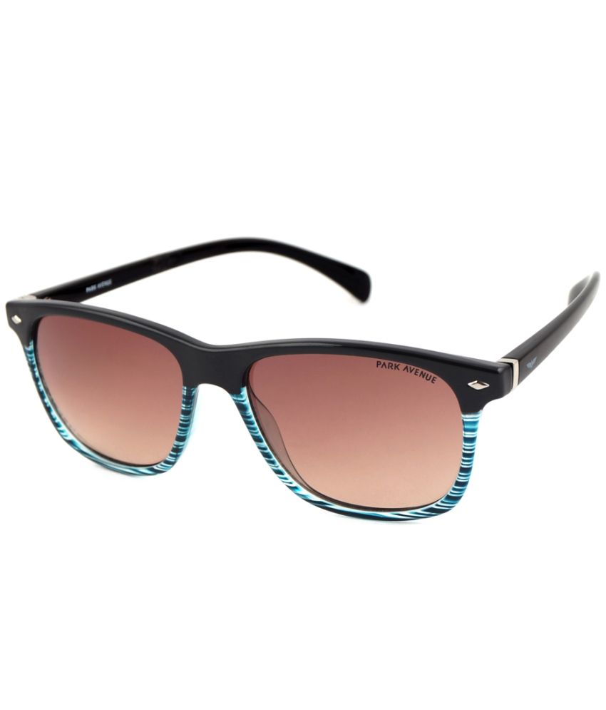 Park Avenue Brown Non Metal Wayfarer UV Protected Unisex