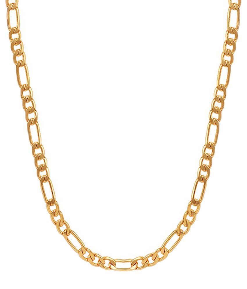 Paul Chains Gold Plated Short Chain for Men: Buy Online at Low Price in ...