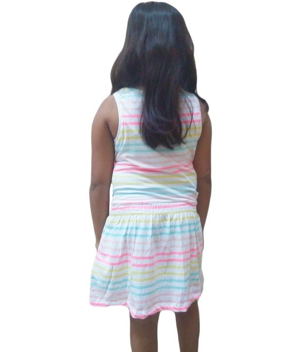 cotton sleeveless frock