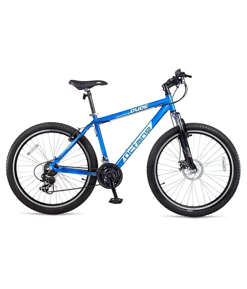 Hero Octane 26T Dude 21 Speed Adult Cycle Blue Adult Bicycle Man