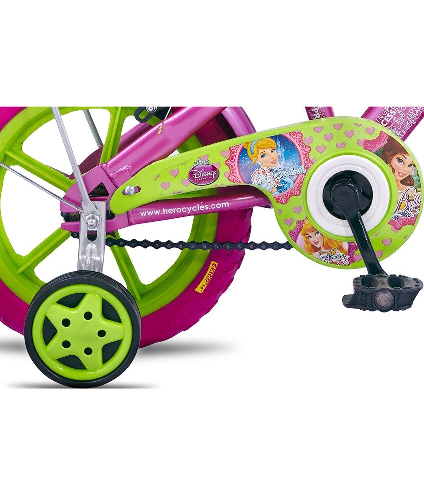 hero disney princess 14t bicycle