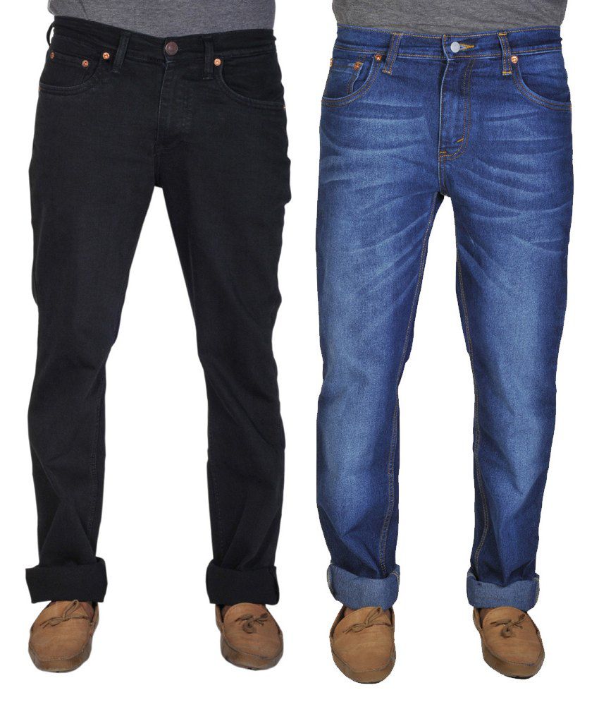 Levis Multicolour Cotton Slim Fit Jeans - Pack of 2 - Buy Levis ...