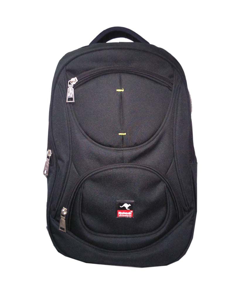 Rukadi Bag Black Backpack For Men - Buy Rukadi Bag Black Backpack For Men Online at Low Price ...