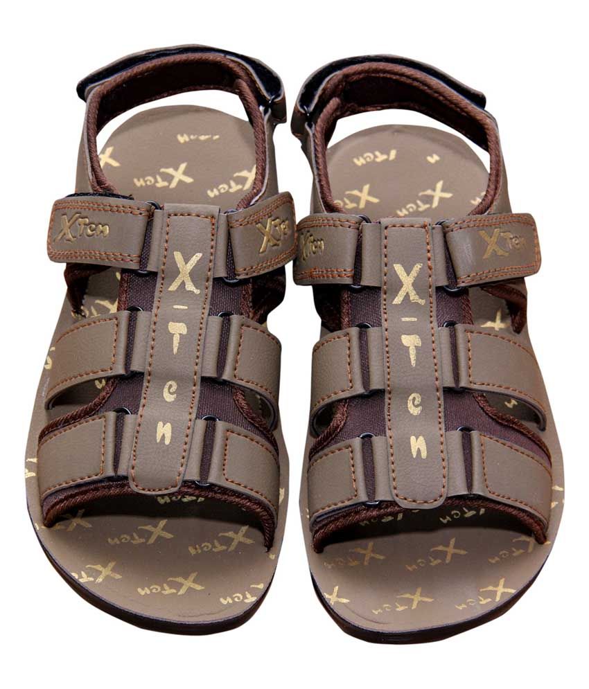 Xten Tan Daily Wear Sandals Price in India- Buy Xten Tan Daily Wear Sandals Online at Snapdeal
