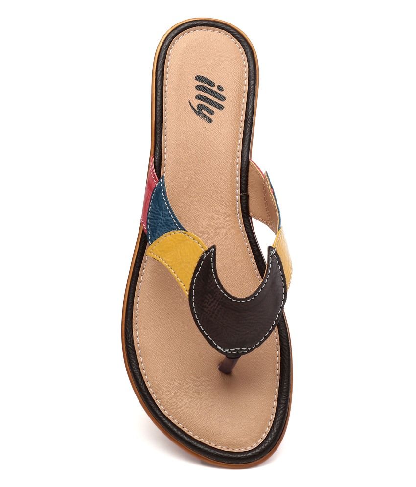 brown slip on flats
