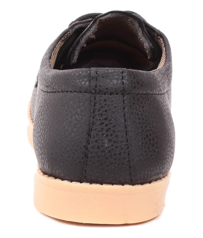 Footfad Black Casual Shoes - Buy Footfad Black Casual Shoes Online at ...