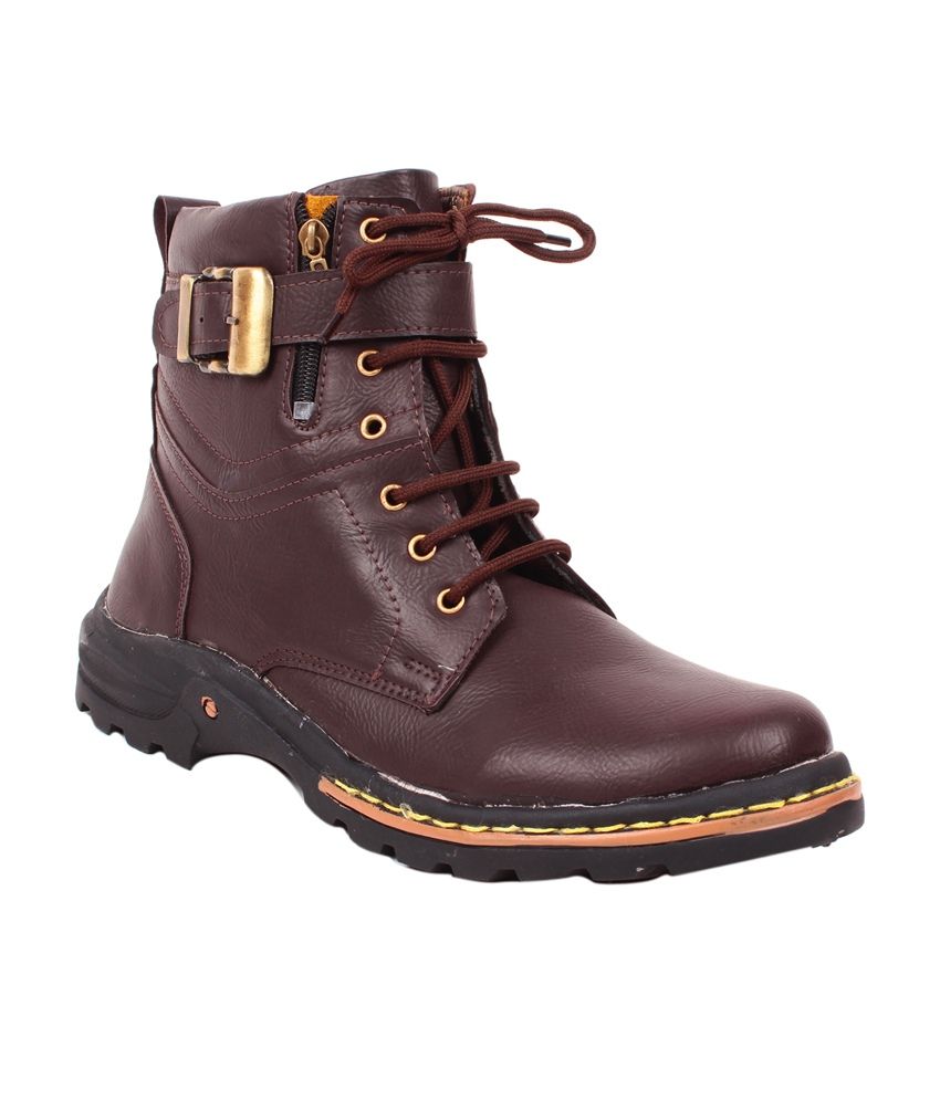 multi brown boots