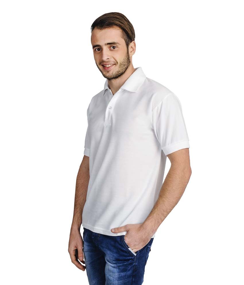 Superjoy Gray & White Polo T-shirts Combo - Buy Superjoy Gray & White ...