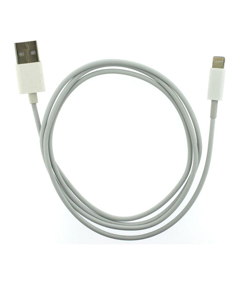     			Apple White Thin Pin Sync & Charger USB Data Cable For Apple iPhone 6