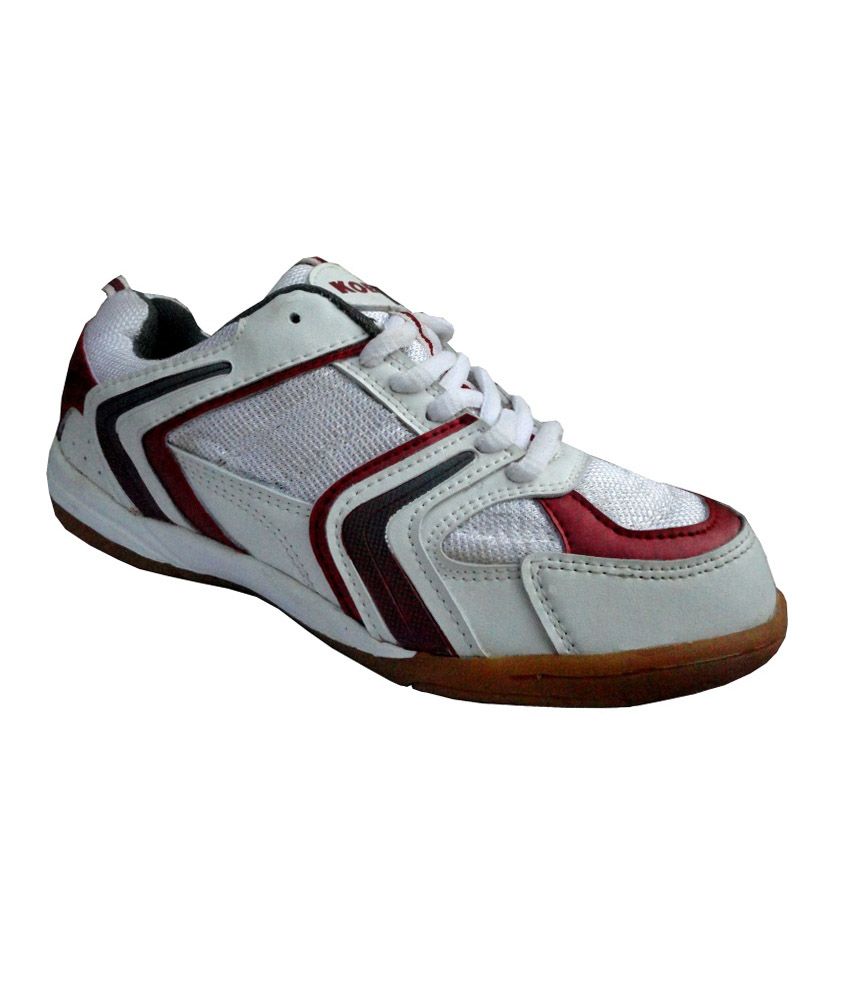 Kobo Pro Court Non Marking Tennis Shoes White/Red - Buy Kobo Pro Court ...