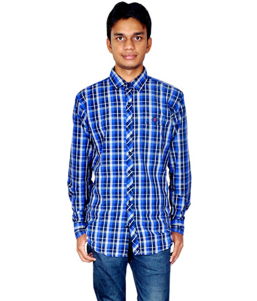 Fashion Fever White Cotton Blend Regular Fit Partywear Shirt Buy