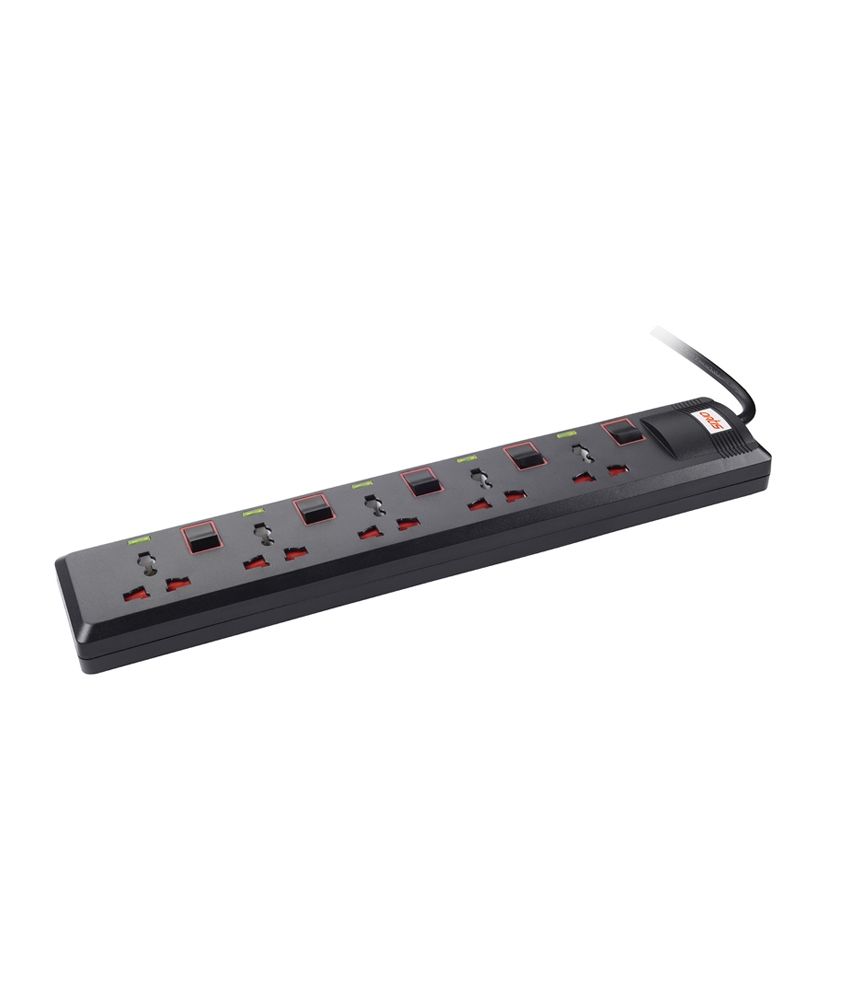Artis 5 Socket Multi Switch Spike Guard 03 Mtr Cable Strip Artis 5 Socket Multi Switch Spike Guard 03 Mtr Cable Strip Surge Protector