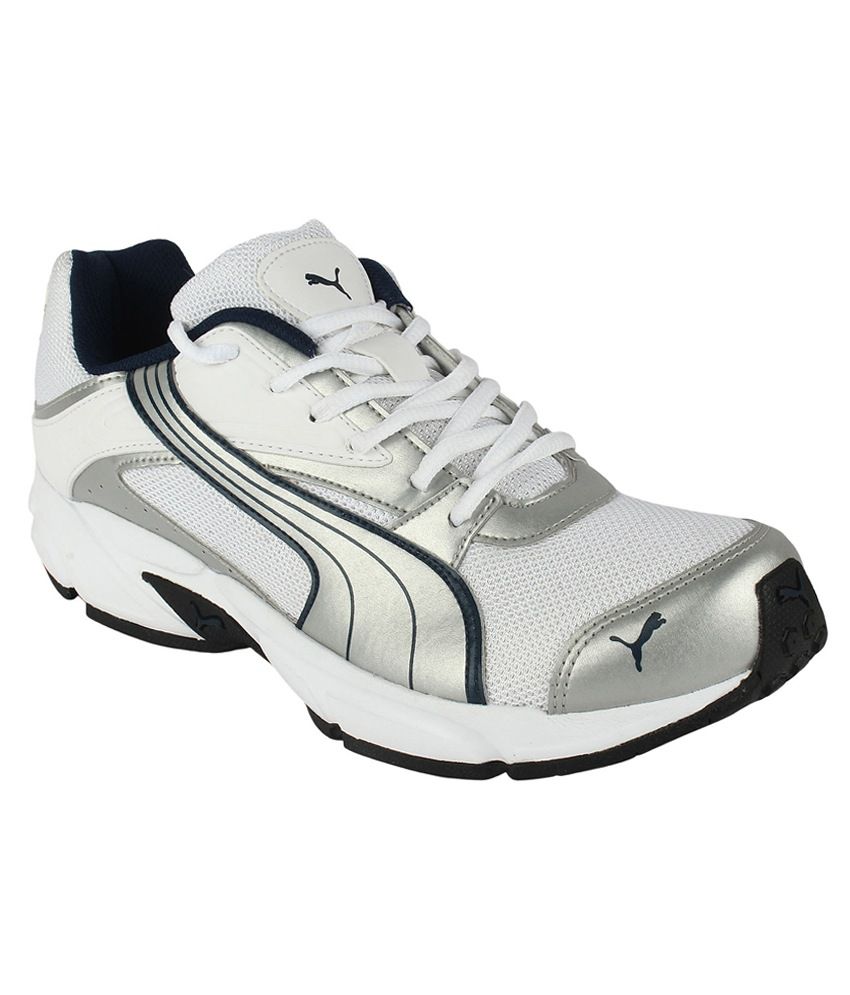 Puma Volt White and Silver Running Shoes - Buy Puma Volt White and ...