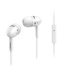 Philips SHE1455WT/94 Headphone with Mic (White)