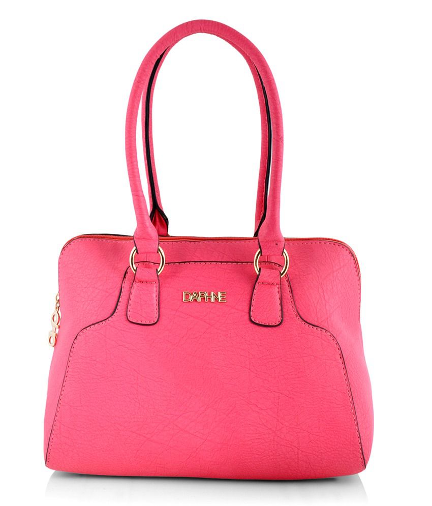 Daphne XB15-0025PK Pink Shoulder Bags - Buy Daphne XB15-0025PK Pink ...