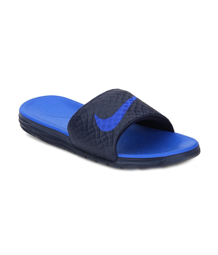 Nike Blue Slippers Price in India- Buy Nike Blue Slippers Online at ...