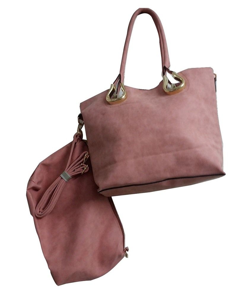 peach shoulder bag