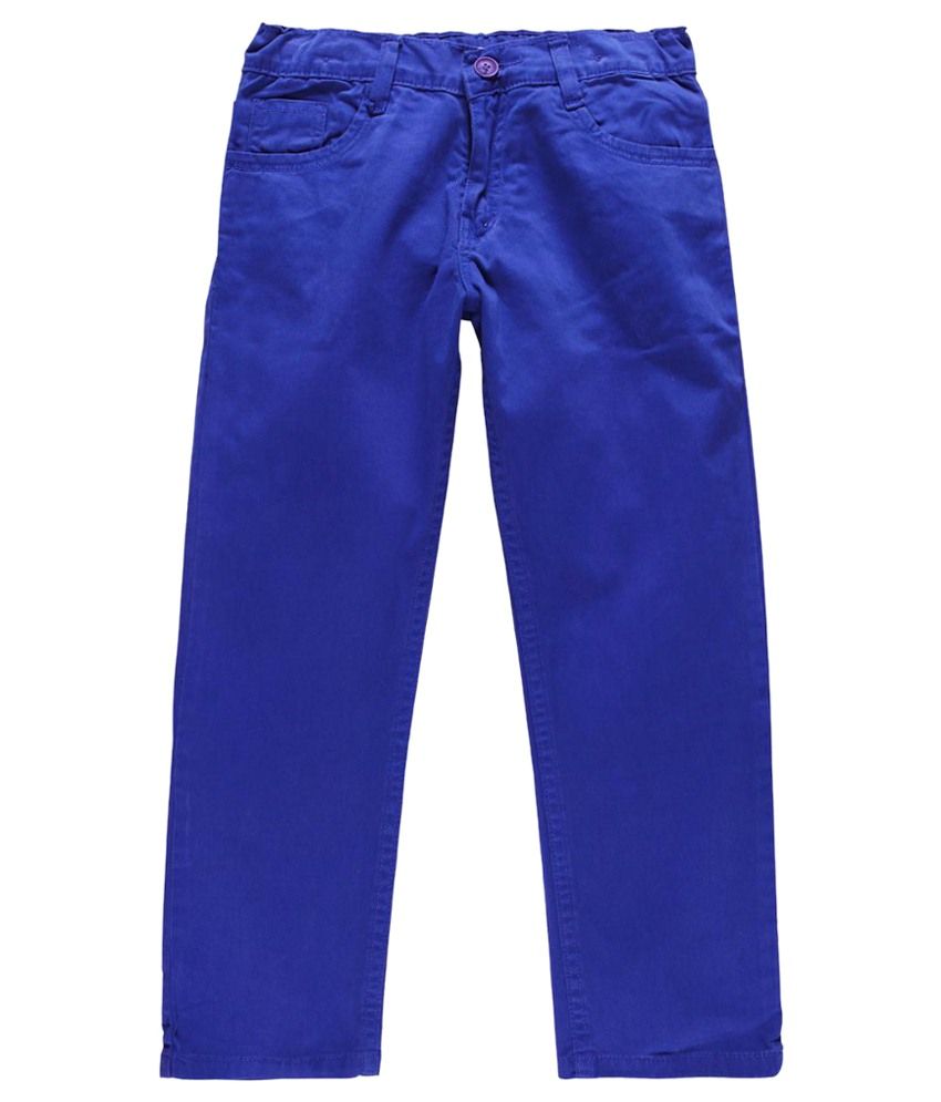 royal blue denim pants