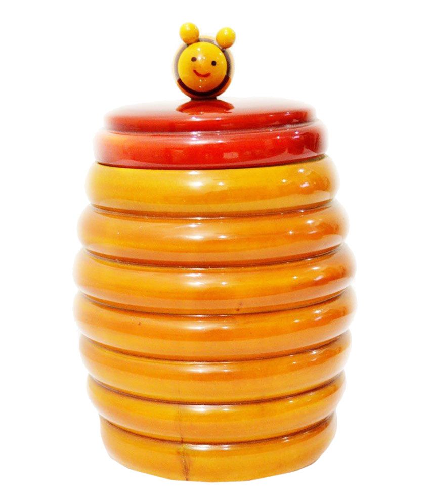 Kitchen Container Snacks Storage Box Dry Fruit Box Yellow Buy Online